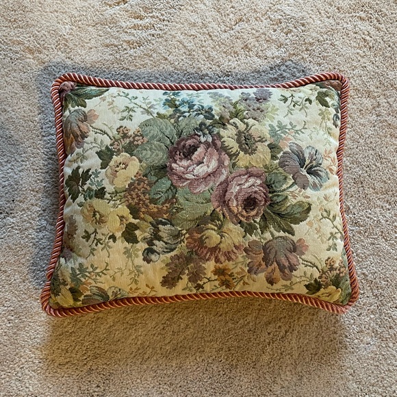 Floral Decor Pillow - Picture 1 of 2